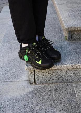Чёрные кроссовки унисекс nike air max tn terrascape plus black green х эйр макс тн плюс 37