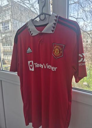 Футболка manchester united adidas 22/23 сезон