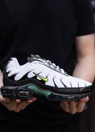 Білі кросівки унісекс nike air max plus tn retro future х ейр макс тн 44