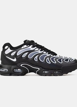 Мужские чёрные кроссовки nike air max tn plus drift black white х эйр макс тн 42