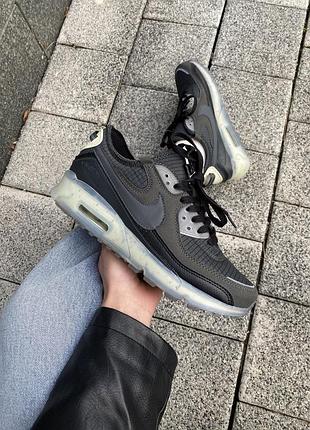 Мужские серые кроссовки nike air max terrascape 90 black grey х эйр макс 44