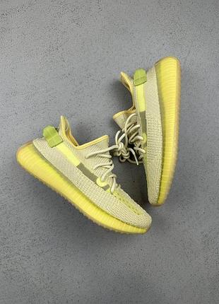 Зелені кросівки адідас їзі 350 унісекс adidas yeezy boost 350 v2 white green 42