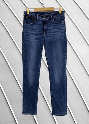 Женские джинсы levi's 501 xs s оригинал голубые прямые джинсы левайс модель 501 с высокой посадкой стрейчевые хлопковые классика бренд стан идеал 28