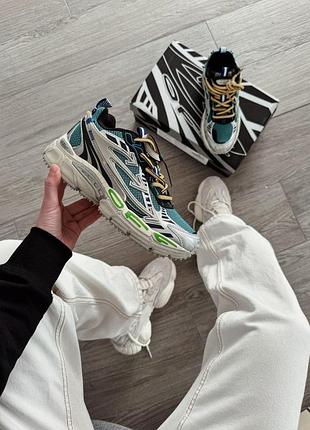 Білі кросівки унісекс off white be right back paris х офф вайт 44
