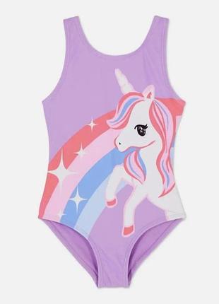 Суцільний купальник 🩱 primark 🦄 7-8 років, 128 см закритий купальник