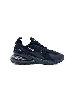 Чорні чоловічі кросівки nike air max 270 black white х ейр макс 41