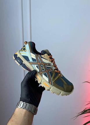 Бежевые кроссовки asics gel kahana 8 sweet blue haki х асикс 40