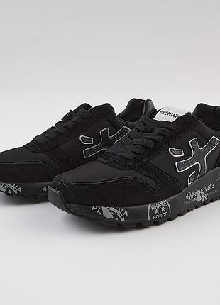 Чоловічі кросівки premiata mick black/grey