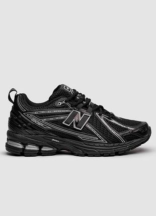 Чорні кросівки унісекс new balance 1906n black white grey х нью беланс 36