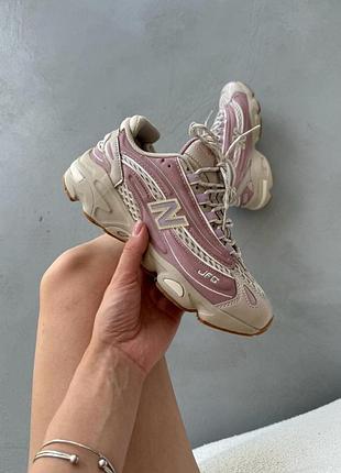 Бежеві кросівки унісекс new balance 1000 beige pink х нью беланс 38