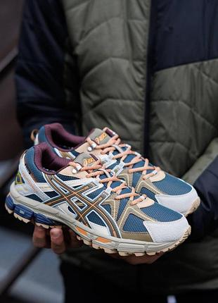 Мужские кроссовки asics gel kahana 8 sweet blue khaki termo gore-tex winter х ассикс 42