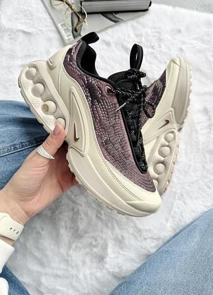 Бежевые кроссовки унисекс nike air max dn sp smokey mauve х эйр макс 45