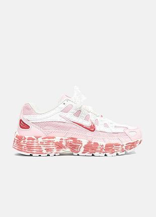 Жіночі рожеві кросівки nike p-6000 custom pink х найк 41