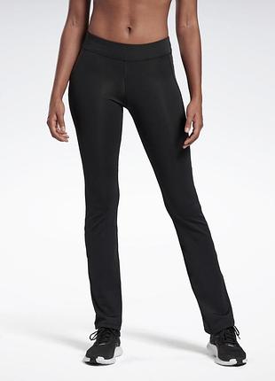 Жіночі спортивні легінси для фітнесу reebok fq0389 s black