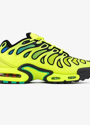 Чоловічі салатовые кроссовки nike air max plus drift lemon twist х эйр макс тн 41