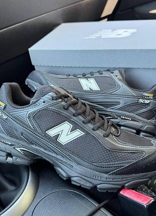 Черные мужские кроссовки new balance 509 black cordura termo gore-tex x нью беланс 41