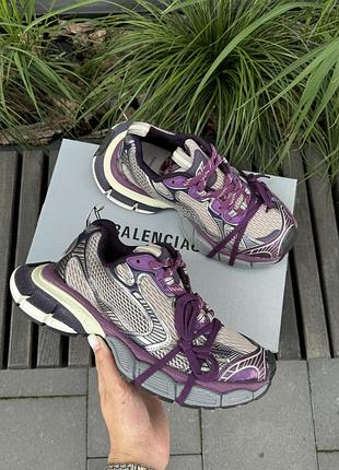 Серые кроссовки balenciaga 3xl sneaker in purple x баленсиага 3xl 39