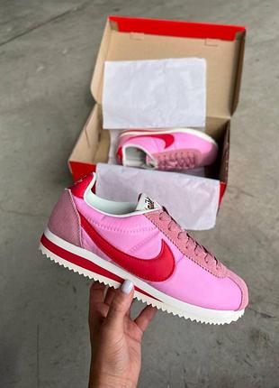 Жіночі рожеві кросівки nike cortez pink х кортез 39