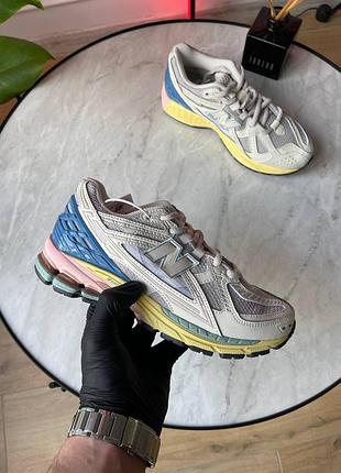 Серые кроссовки унисекс new balance 1906n grey х нью беланс 42