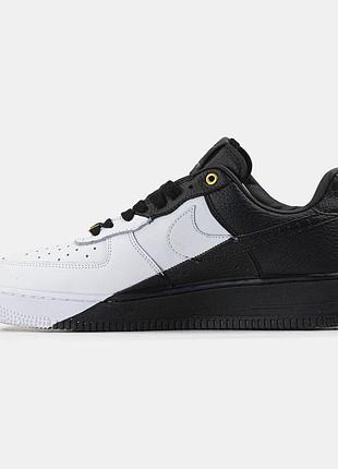 Черно-белые кроссовки унисекс nike air force 1 low anniversary edition black white х найк эйр форс 40