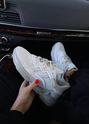 Женские серые кроссовки adidas ozweego adiprene grey х озего 38