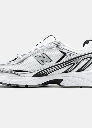 Білі кросівки унісекс new balance 509 white silver х нью беланс 43