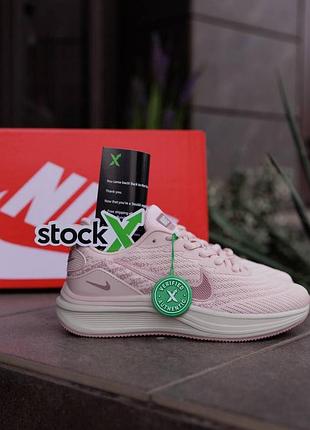 Жіночі рожеві кросівки nike zoom winflo pink beige х зум 38