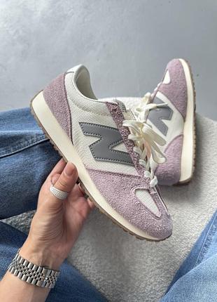 Рожеві жіночі кросівки new balance 471 pink beige grey х нью беланс 36