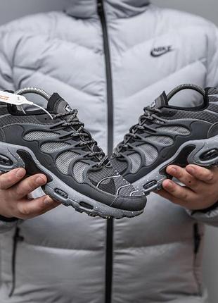 Мужские серые кроссовки nike air max tn terrascape plus black grey х эйр макс тн 41