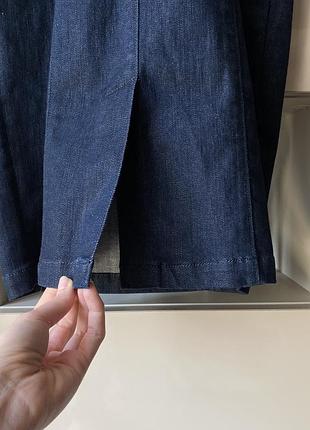 Платье джинсовое синее в полосочку armani jeans ne diesel richmond boss 7