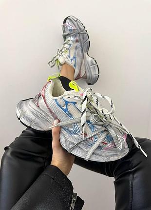 Серые кроссовки balenciaga 3xl silver multicolor x баленсиага 3xl 39