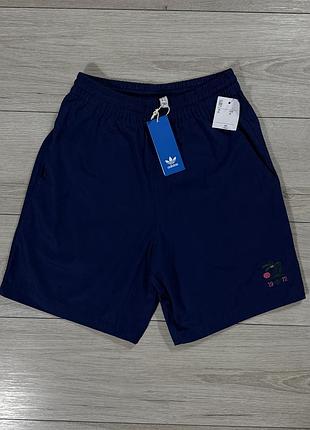 Уникальные темно синие спортивные шорты адедас adidas originals 1972 navy, факт s, оригинал
