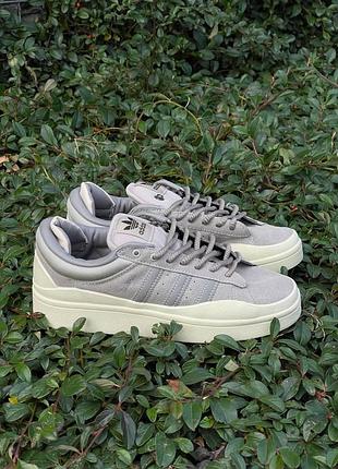 Женские бежевые кроссовки adidas campus bad bunny brown beige x адидас кампус 38
