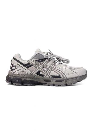 Мужские серые кроссовки asics gel kahana 8 light grey х асикс 41