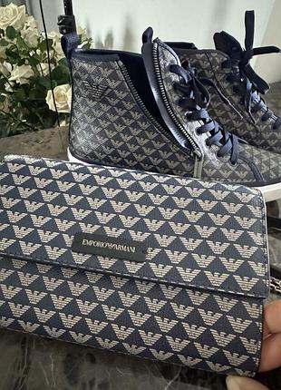 Empario armani високі кеди 100% оригінал