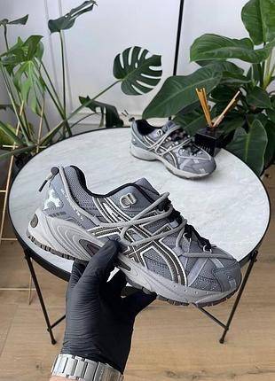 Мужские серые кроссовки asics gel kahana 8 tr v2 grey black brown х асикс 40