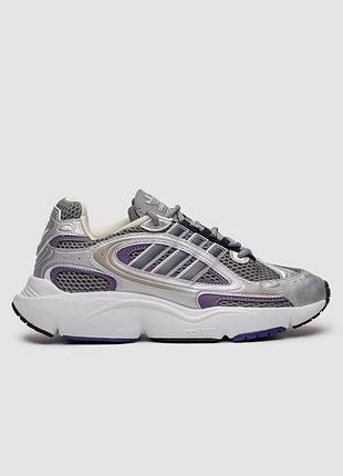 Чоловічі сірі кросівки adidas ozmillen grey shadow violet х адідас 44