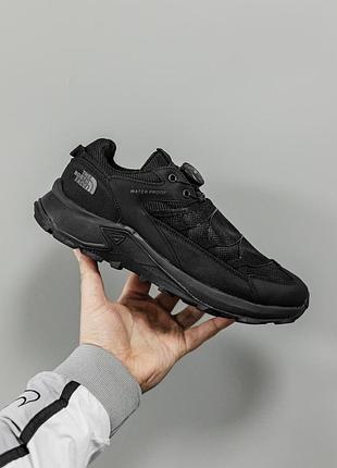Черные мужские кроссовки the north face shimana boa black gore-tex winter termo х норт фейс 42