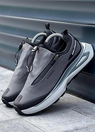 Мужские кроссовки хаки salomon odyssey gore-tex khaki winter termo х саломон 43