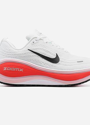 Білі кросівки унісекс nike zoomx vomero 18 white orange х зум 44