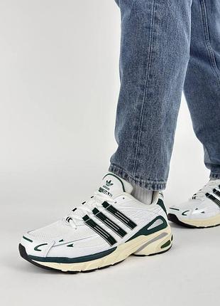 Мужские кроссовки adidas adistar cushion white green beige 2