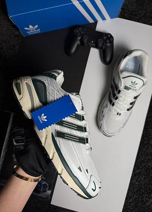 Мужские кроссовки adidas adistar cushion white green beige 9
