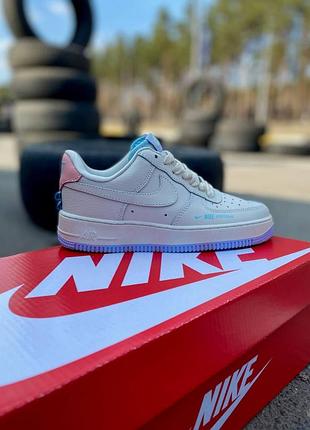 Бежеві кросівки найк ейр форс унісекс nike air force 1 low utility cream 37
