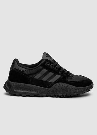 Черные кроссовки унисекс adidas retropy e5 w.r.p. black х ретропи 36