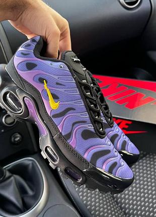 Мужские фиолетовые кроссовки nike air max tn plus violet supreme х эйр макс тн 44