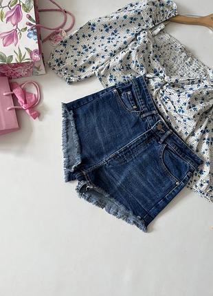 Джинсові шорти zara