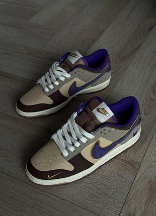 Бежеві кросівки унісекс nike sb dunk low setsubun beige х данк 42