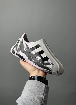 Білі жіночі кросівки adidas adifom superstar gray black х суперстар 37