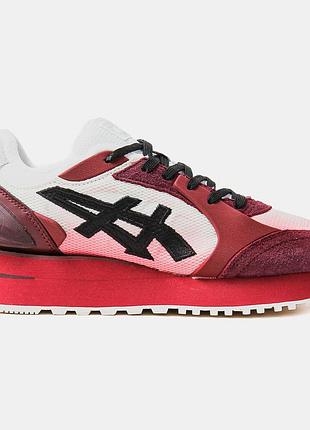 Женские красные кроссовки asics onitsuka tiger red original box х асикс 40