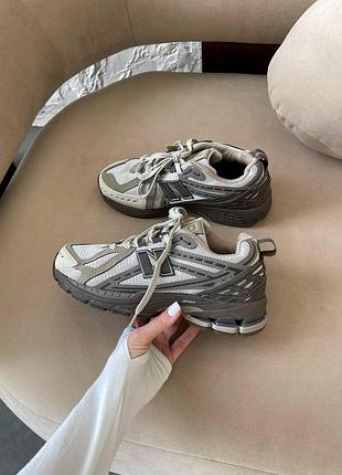 Бежеві кросівки унісекс new balance 1906r mocha brown х нью беланс 40